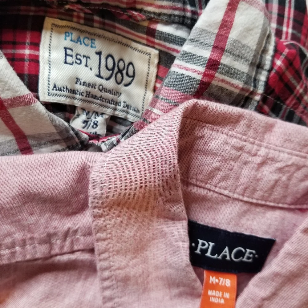 The Children's Place Shirt Bundle Size M 7/8